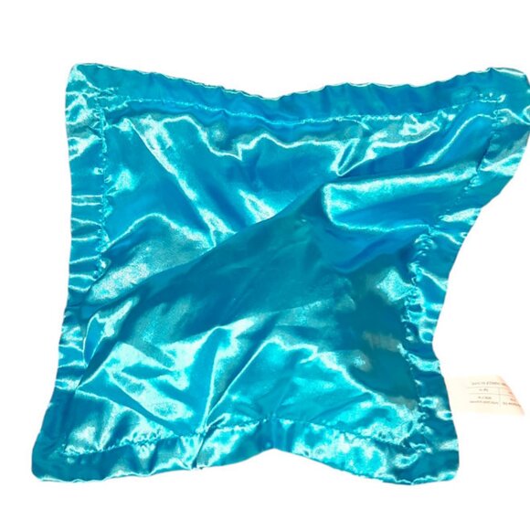 Disney Muppet Babies Kermit The Frog Rattle Lovey Security Blanket 11" X 11" - Picture 3 of 4